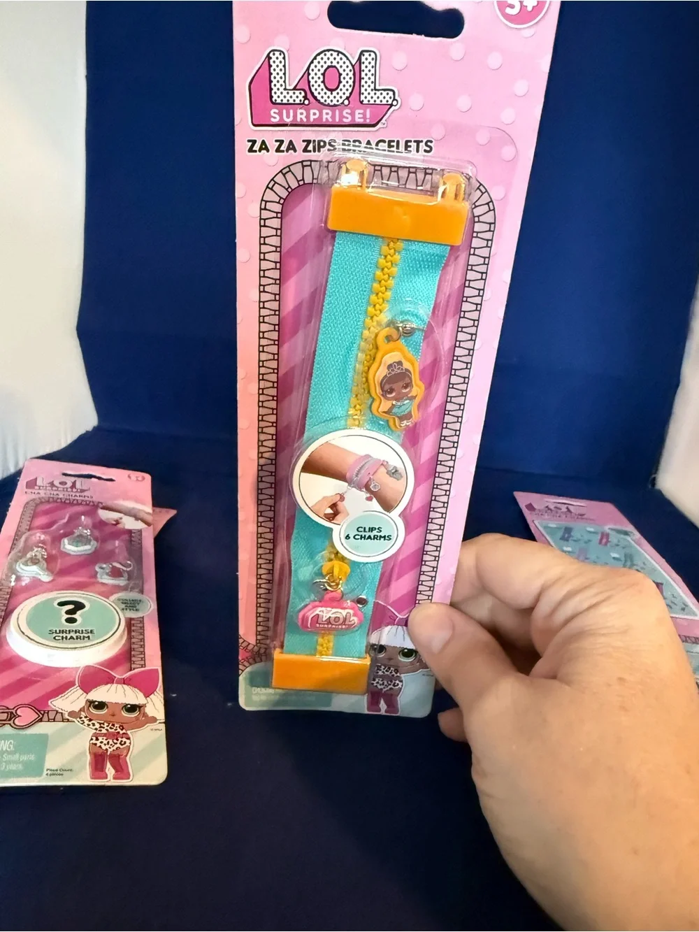 L.O.L. Surprise! Charm Bracelet Pack - Pink, Aqua & Yellow Accents